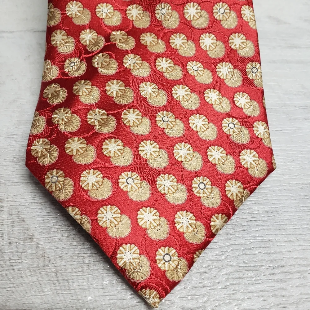 Ermeregildo Zegna Ties 100% Silk Christmas Old Money
